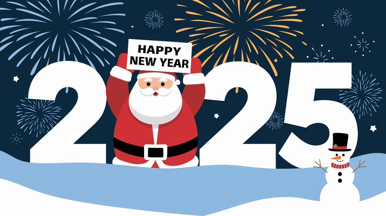 Happy New Year 2025 : new year's eve ,happy new year 2025 wishes status